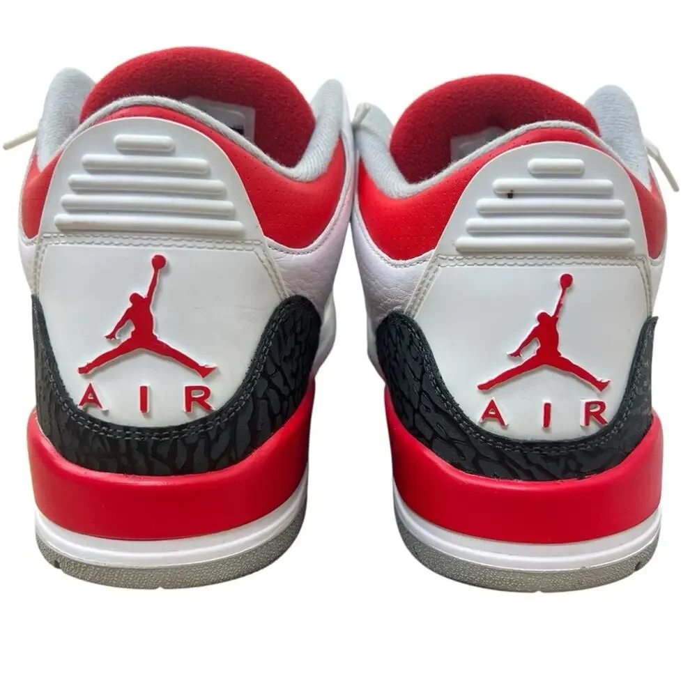 Air Jordan 3 Retro Fire Red 2013 Men's 9.5 Original Box